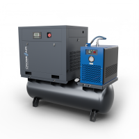 Винтовой компрессор с осушителем CrossAir CA5-5-8RA-500DRY