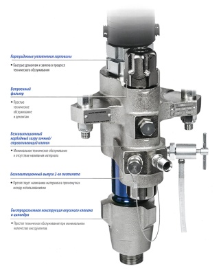 Поршневой насос GRACO XTREME,180CC (С ФИЛЬТРОМ) в сборе L180C2